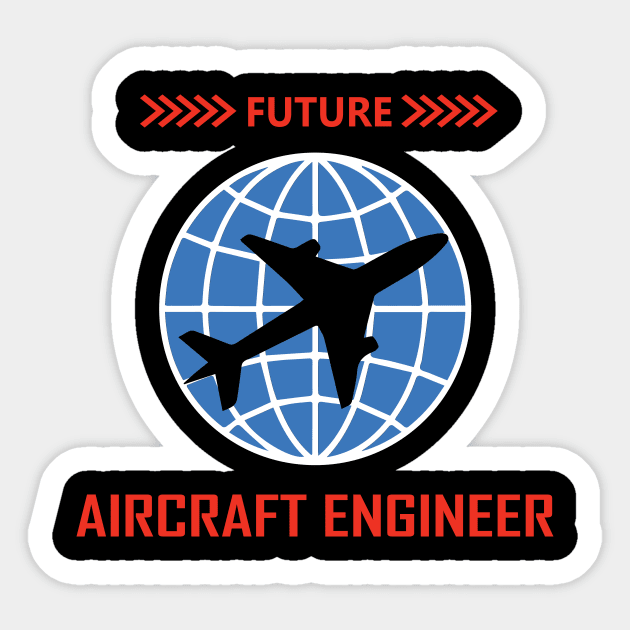 future aircraft engineer, school, kids, future, text, logo Sticker by PrisDesign99